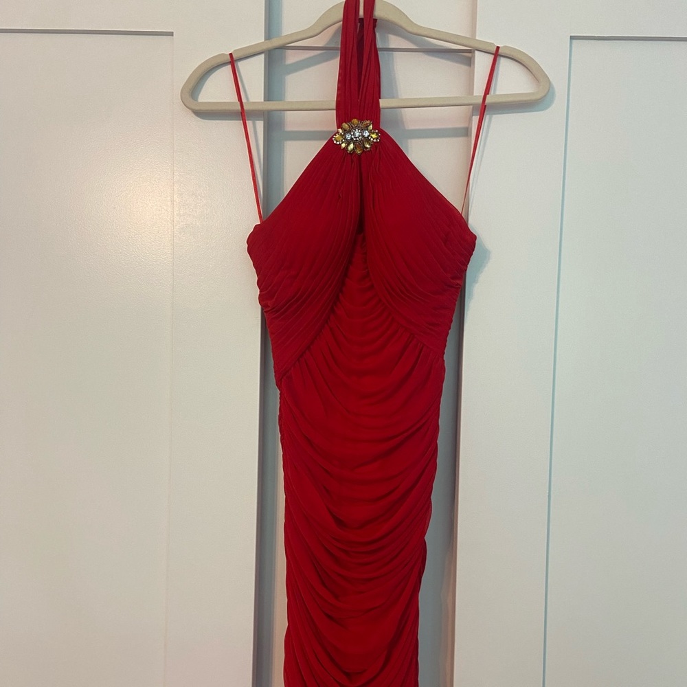 Red Cocktail Dress